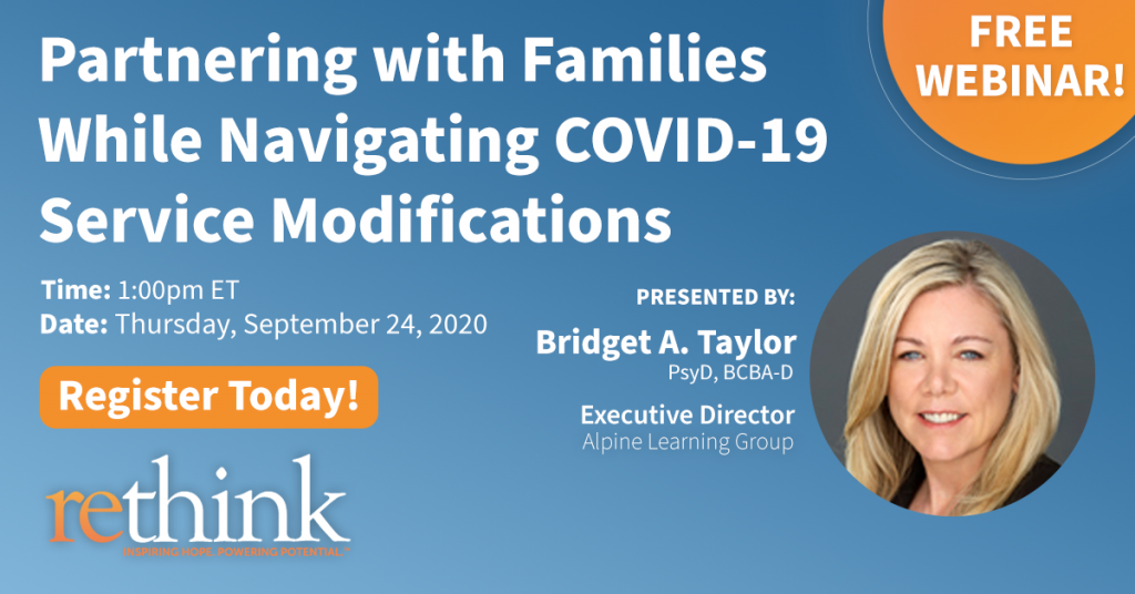 BH Social Media Templates Partnering with Families While Navigating COVID 19 Servic