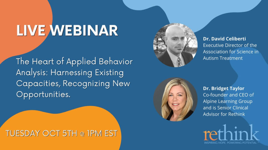 The Heart of Applied Behavior Analysis Webinar