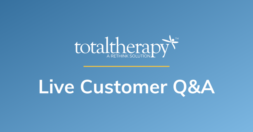 Total Therapy Webinar Image