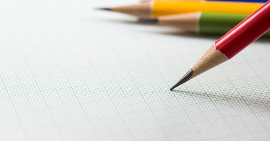 Pencil writing on paper