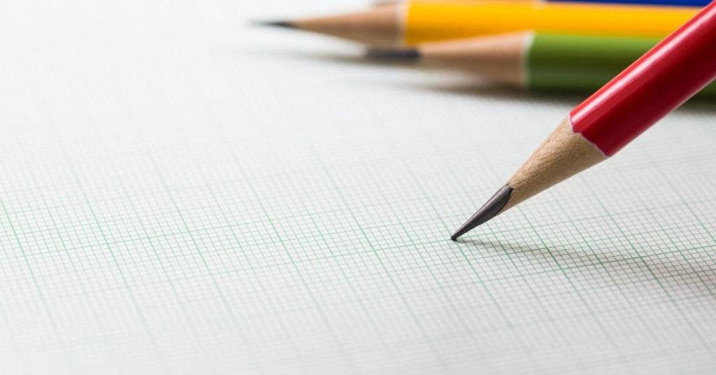 Pencil writing on paper