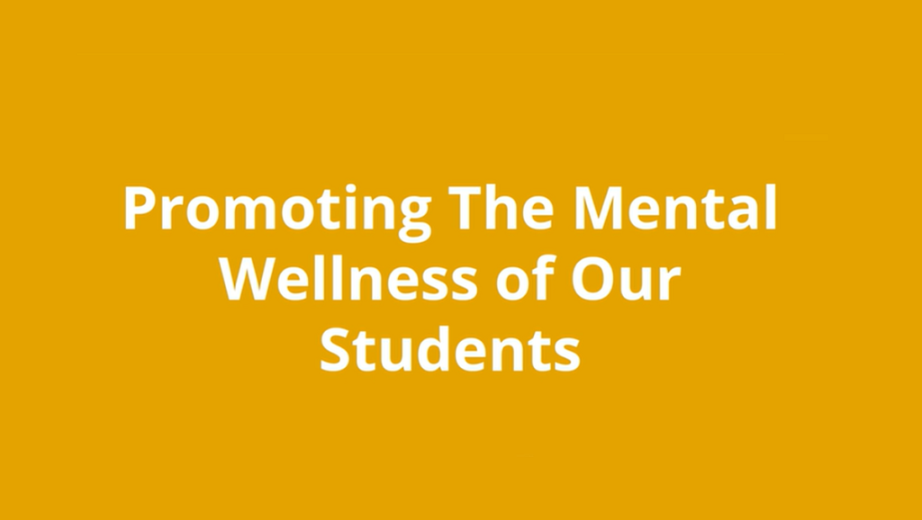 Promoting the Mental Wellness of Our Students