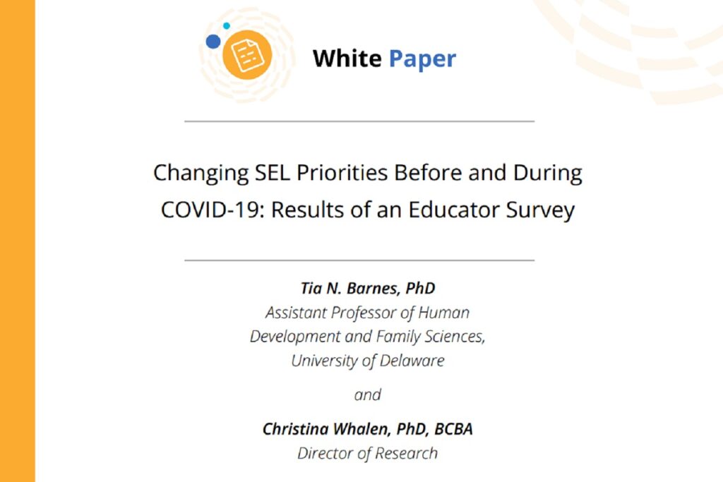 Changing SEL Priorities Before and During COVID-19: Results of an Educator Survey