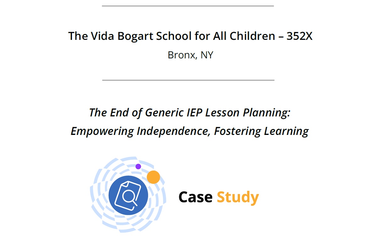 The End of Generic IEP Lesson Planning: Empowering Independence, Fostering Learning